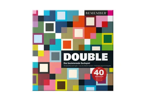Remember Double - Finde den Fehler - Gesellschaftsspiel für 2 Spieler - Gesellschaftsspiel für 2 Spieler, fördert die Konzentration und sorgt für spannende Duelle im Freundeskreis.