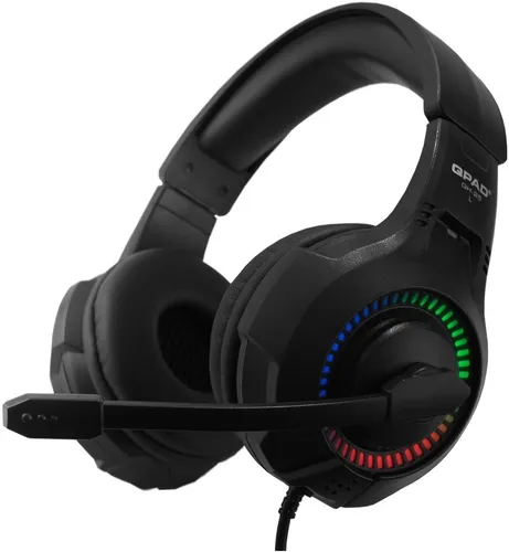 QPAD QH25 - 7.1 USB Gaming-Headset - Gaming-Headset mit kristallklarem Stereoklang und solidem Bass, ideal für Multiplattform-Gaming, extrem leicht und mit hohem Tragekomfort.