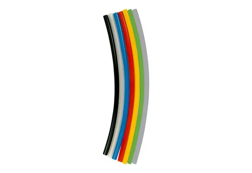 Riegler Polyamidschlauch 4,3x0,65 mm, Rolle à 25 m - Druckluftschläuche, temperaturbeständig von -40 °C bis 130 °C, schlagzähmodifiziert und beständig gegen Fette und Öle, ideal für Industrie und Handwerk.