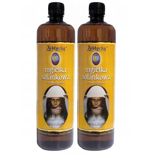 Zablocka Salznebel 2er Set 1,9l Inhalation Befeuchtung Atemwege MZ-950