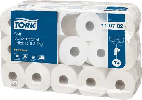 TORK Toilettenpapier Premium 110782 Weiß Anzahl der Lagen: 3 lagig 30St.