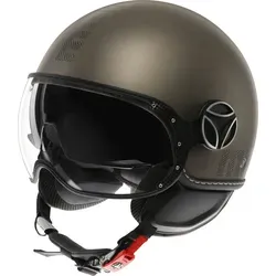 MOMODESIGN FGTR Evo E2206 HIP MATT Bronze/Stone S - Motorradhelm mit ECE 22.06 Zertifizierung, 100% ABS Schale für optimale Sicherheit und Stil.