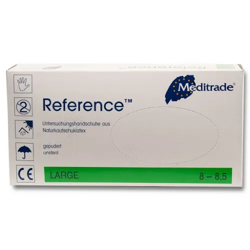 Meditrade GmbH Reference Gentle Skin Untersuchungshandschuhe, L (1 x 100 Stück)