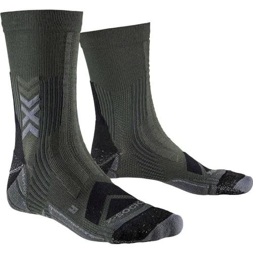 X-socks Hike Expert Silver Socks EU 39-41 - Socken & Stutzen, atmungsaktive und temperaturregulierende Wander- und Outdoorsocken für optimalen Komfort bei langen Touren