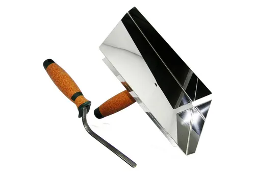 ConToo Fugenspachtel Set mit Edelstahl Fugblech und Fugenkelle