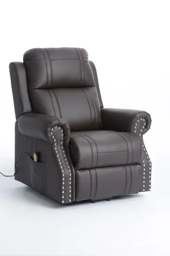 Elektrischer Relaxsessel Dunkelbraun