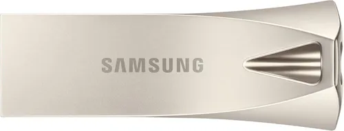 Samsung BAR Plus Champagne 512GB USB-Stick - USB-Stick mit 512 GB und USB 3.1 Gen 1, beeindruckende Übertragungsgeschwindigkeit bis zu 300MB/s, schock-, wasser- und röntgensicher – ideal für unterwegs.