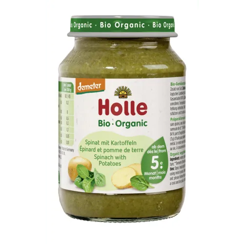 Spinat mit Kartoffeln von Holle