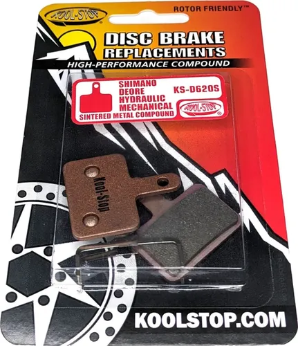 Kool-Stop Bremsbeläge gesintert KS-D620S für Shimano Deore Tektro - Bremsbeläge für optimale Bremsleistung, langlebig und ideal für anspruchsvolle Mountainbike-Fahrer
