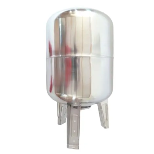 CHM GmbH® Druckkessel 50 L Edelstahl - Vertikales Ausdehnungsgefäß - Pumpenzubehör: 50 Liter Membrankessel aus Edelstahl, max. Druck 6 Bar, ideal für Hauswasseranlagen. Hohe Qualität mit doppelt geschweißtem Flansch und Butyl Membran für maximale Sicherheit.