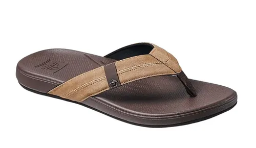 Reef Cushion Phantom 2.0 Sandalen für Herren - Bequeme Herren-Sandalen mit synthetischem Nubukleder und superweichem Jersey-Futter. Das innovative Fußbett bietet optimale Dämpfung und Unterstützung für maximalen Komfort, ideal für Strand und Alltag.