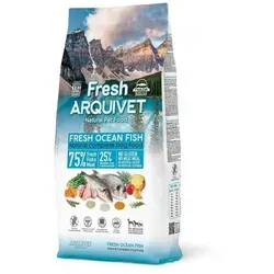 ARQUIVET FRESH - Halbfeuchtes Hundefutter Meeresfisch 10 kg - Hundefutter für ausgewachsene Hunde, reich an Meeresfisch und sorgt für gesunde Haut und glänzendes Fell.