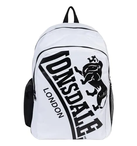 Lonsdale Astbury Rucksack Weiß in weiß von Lonsdale