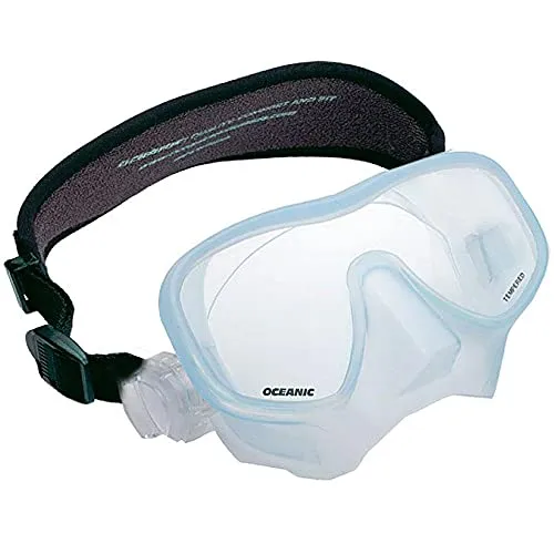 OceanPro Mini Shadow Mask, Ice mit Neo Strap von Oceanic