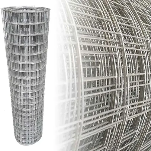 Garmix Gartenzaun Verzinkt Maschendrahtzaun 25m x 100cm - Hochwertiger verzinkter Maschendrahtzaun, ideal für Garten- und Tierumzäunungen. Robuste Qualität mit Korrosionsschutz und einfacher Montage.