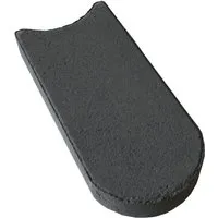 Mähkante klein Anthrazit 24 x 12 x 4,5 cm