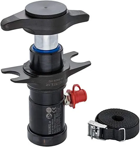 VIGOR Hydraulischer Kugelgelenk-Abzieher (Höhenverstellung: 60 mm und 72 mm, verstellbarer Durchmesser: 26 mm und 32 mm, Betrieb mit 700 bar Hydraulikpumpe) V5916