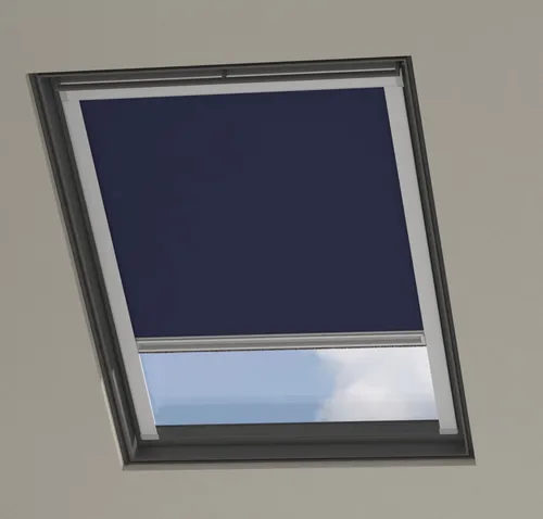 Cocoon Home Dachfensterrollo SK08 Velux Passend - Verdunkelnd - Dunkelblau