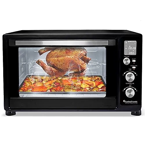 TurboTronic digitaler Minibackofen 45l, 2000W