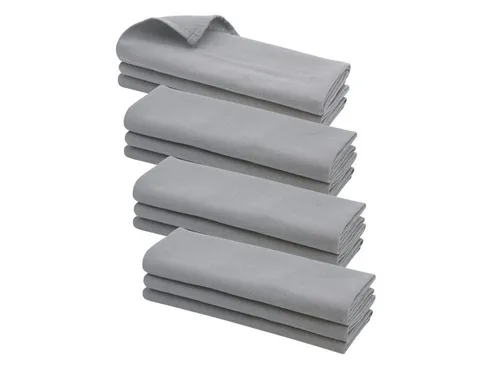 Engelland Geschirrtuch Küchentuch, (Vorteils-Set, 12-tlg., Rippenstruktur), 100 % Baumwolle, integrierte Aufhängeschlaufe, 70 x 50 cm, saugfähig