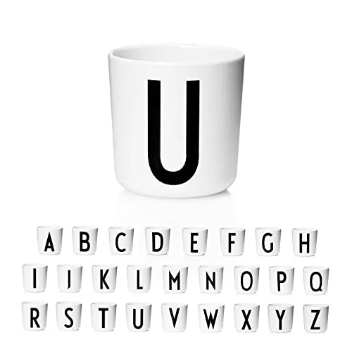 Design Letters Trinklernbecher (A-Z) | Zahnputzbecher Kinder, Trinkbecher Kinder | Weihnachtsgeschenke für Kinders | Schnabeltasse BPA/BPS Frei | Trinklernbecher ab 6 Monate | Kinderbecher 175 Ml