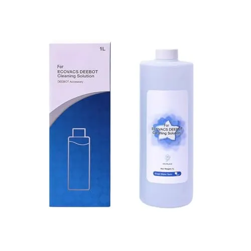 Geoviizon Reinigungslösung Kompatibel mit ECOVACS DEEBOT X8/X9/X11/T50/X5 Omni/X2 OMNI/T30S Combo / T30 (Pro) Omni/T20 OMNI/X1 OMNI/X1e OMNI/X1 TURBO/T10 TURBO Saugroboter