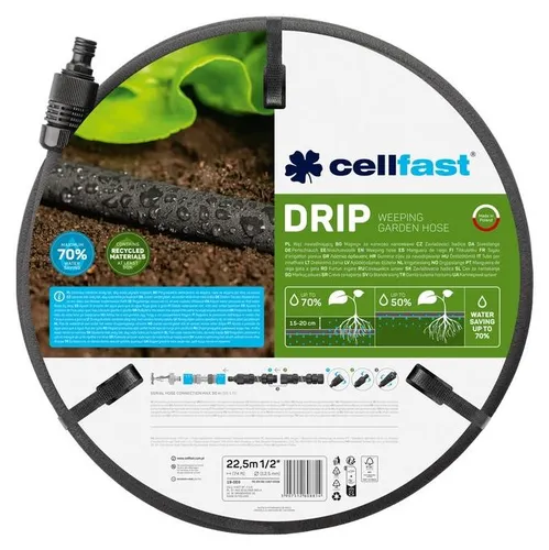 CellFast Tropfschlauch 22,5m 1/2