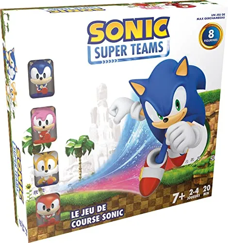 Sonic Super Teams - Asmodee - Brettspiel - Französische Sprache