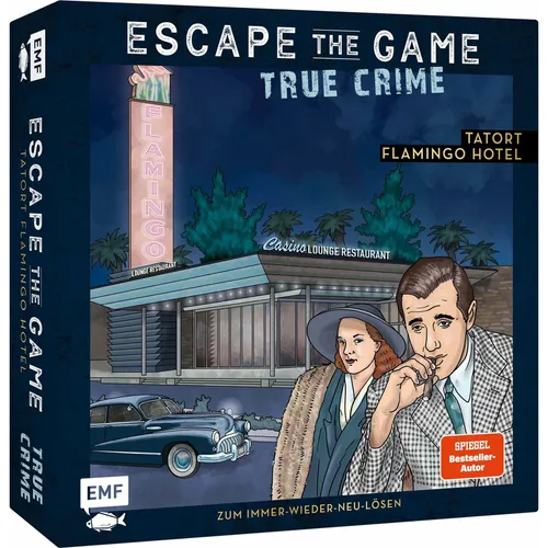 True Crime – Die Mafia-Verschwörung: Krimispiel für 1–4 Spieler - Gesellschaftsspiel basierend auf wahren Begebenheiten, bietet endlosen Spielspaß durch flexible Gestaltung und hochwertige Materialien.