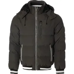 Carisma Herren Jacke 1214 Winterjacke CRI-1214 Khaki S - Grün - Stylische Herrenjacke für kühle Tage, wasserabweisend und winddicht. Mit abnehmbarer Kapuze und sportlichen Akzenten ist sie der ideale Begleiter für Freizeit und Alltag.