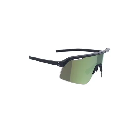BBB Cycling Valor FLUX Fahrradbrille - Sportbrille mit hochkontrastierenden Gläsern für optimale Sicht und 100% UV-Schutz, ideal für Radfahrer. Inklusive Tragetasche und Ersatzglas für alle Wetterbedingungen.