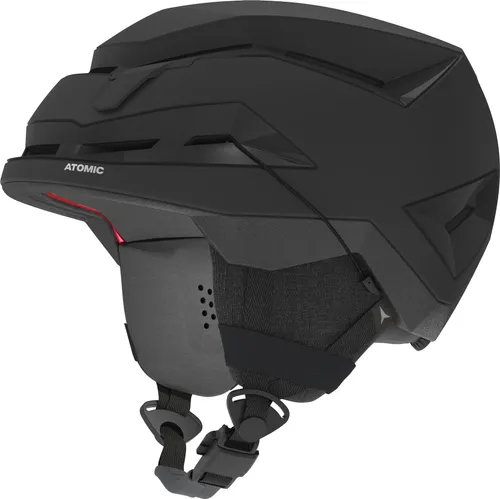 Atomic Backland Tourenhelm Schwarz XL - Motorradhelm für Tourenfahrer, bietet optimalen Schutz und hervorragende Belüftung für lange Fahrten.