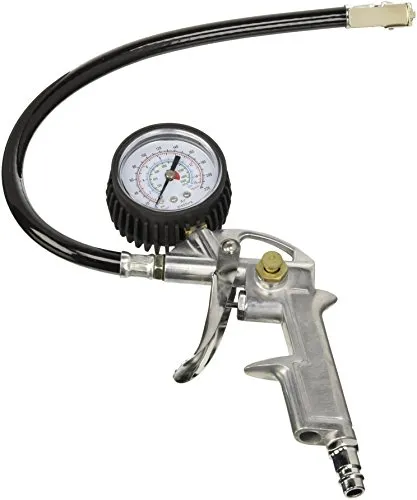 All Ride Reifenfüllgerät mit Manometer für Fahrrad, Pkw und Lkw