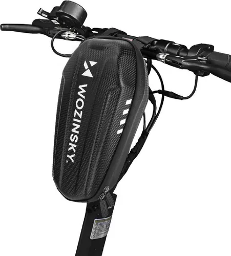 Wozinsky wasserdichte Scooter Lenkertasche 3l Lenkertasche schwarz (WSB4BK)