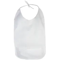 LÄTZCHEN Erwachsene m.Krümelfach Fol.eins.Frottee 1 St