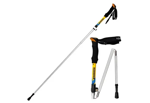 Sport-Knight® Wanderstöcke Nordic Walking Stöcke, höhenverstellbar, rutschfeste Griffe