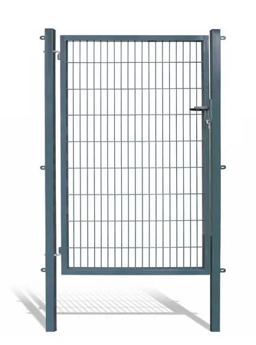 Gartentor anthrazit 1200x1800mm - Gartentor für Stabmattenzäune, pulverbeschichtet, korrosionsbeständig und langlebig. Ideal für Sicherheit und Stil in Ihrem Garten.