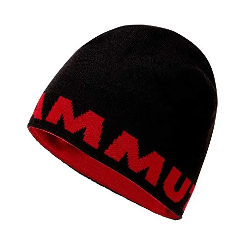 Mammut Skimütze Mammut Logo Beanie One Size - Stylische Mütze aus 50% Wolle und 50% Polyacryl, ideal für kalte Tage und perfekt für Outdoor-Aktivitäten.