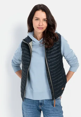 camel active Steppweste blau XS (34) - Funktionsjacke in Navy, taillierte Passform und aus 100% Polyamid für optimalen Tragekomfort. Ideal für aktive Tage!