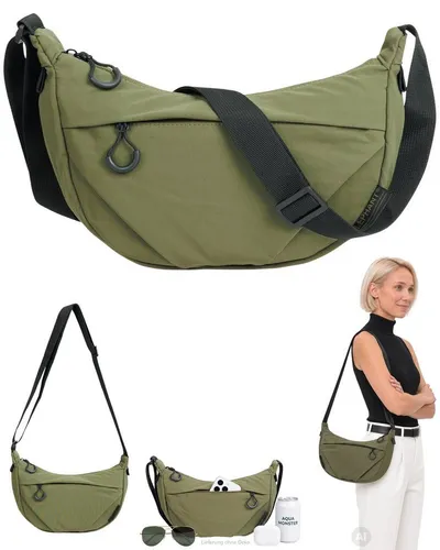 Damen Moonbag Umhängetasche Elephant Porto 3732