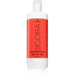 Schwarzkopf Professional IGORA Royal Entwicklerlotion 6% / 20 Vol. 1000 ml - Hochwertige Entwicklerlotion für Haarcolorationen, 1000 ml. Sorgt für gleichmäßige Deckkraft und intensiviert Farbton und Glanz. Ideal für Friseure zur Anwendung mit IGORA Royal Farben.