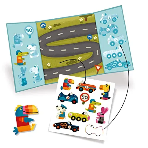 DJECO - Auto-Aufkleber (DJ09073).