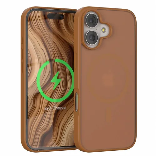 Outdoor Hülle für iPhone 17 mit MagSafe Handyhülle Schutz Hülle Hell / Braun
