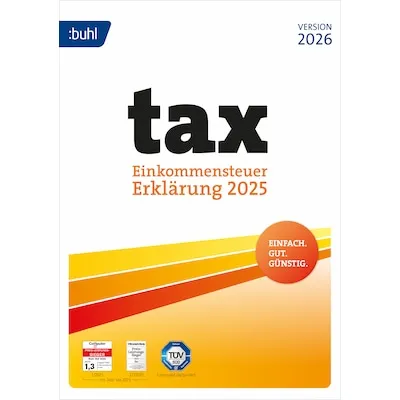 Buhl Data tax 2026 | Download & Produktschlüssel für die Steuererklärung