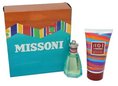 Missoni Noi Eau de Toilette 50ml - Eau de Toilette für Herren mit frischen Zitrus- und warmen Holznoten, inklusive passendem Gel Bain für eine perfekte Duft- und Pflegeerfahrung.