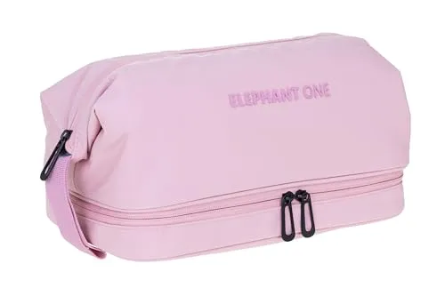 Kulturtasche Washbag groß Damen Herren Elephant One Large Kosmetiktasche Travel Reise Tasche Beautycase Kulturbeutel 5 L Bodenfach Innentaschen Badetasche 13113 Auswahl (Dusty Rose (rosa))