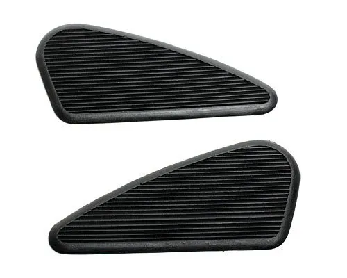 Schwarze Tank Knie Pads