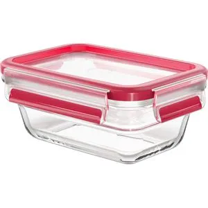 Emsa Frischhaltedose ClipundClose N1040500, aus Glas, 0,45 Liter, transparent, luftdicht