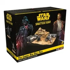 Star Wars: Shatterpoint – Ihr könnt nicht entkommen, Duell-Erweiterung - Erweitere dein Star Wars: Shatterpoint Grundspiel mit dieser Duell-Erweiterung, die ein Geländemodell und 2 Miniaturen enthält. Ideal für 2 Spieler ab 14 Jahren, Spielzeit 90-120 Minuten.