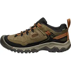 KEEN Targhee 4 Herren-Wanderschuhe – Langlebig und Bequem - Niedrige Wanderschuhe mit breitem Schnitt für optimalen Komfort und herausnehmbarer Einlegesohle. Die wasserdichte Membran sorgt für trockene Füße, ideal für jedes Abenteuer in der Natur.